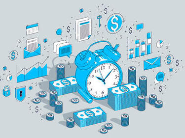 Vector graphics for finance department