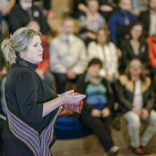 2019 Aboriginal Role Model Honouring at the longhouse